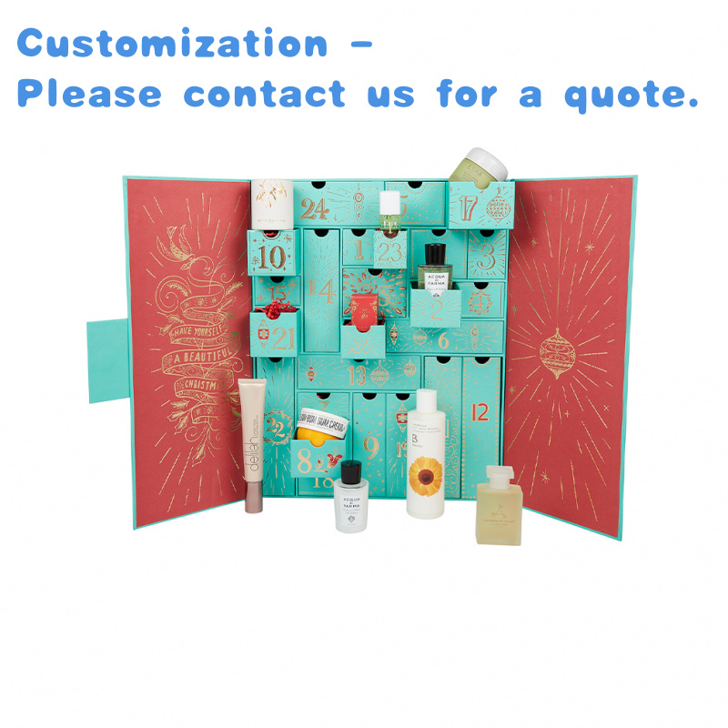 Beauty Makeup Advent Calendar - custom.Beauty Adventskalender Box Cosmetische 24-Dagen Huidverzorging