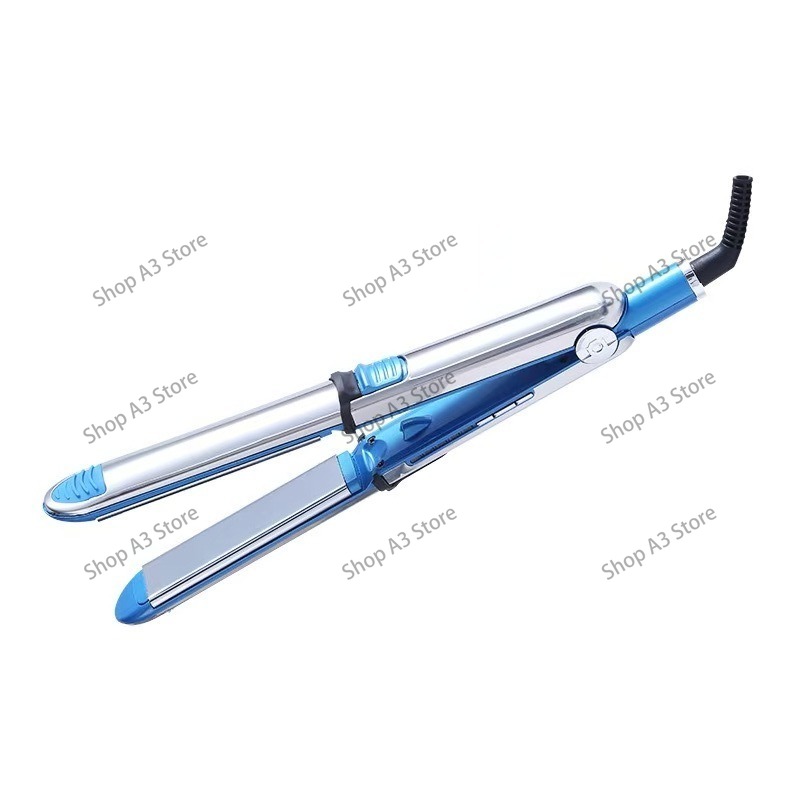 Hair Straightener - Tourmaline keramische rechte plaatklem roestvrijstalen rol