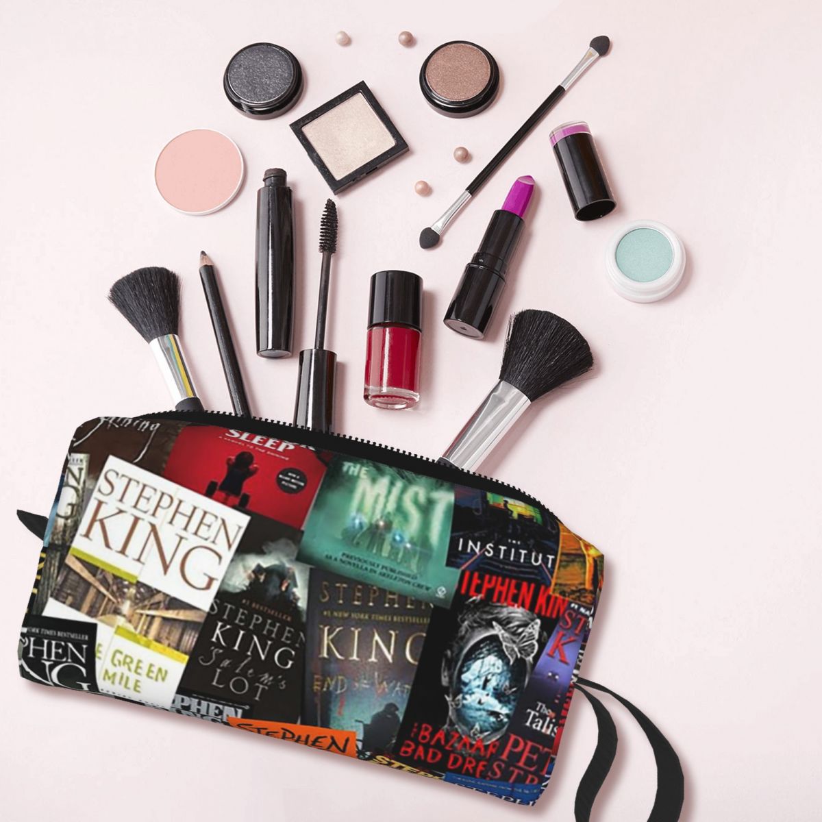 Beauty Makeup Book - Stephen King Boekomslagen Horror Bookworm Make-up
