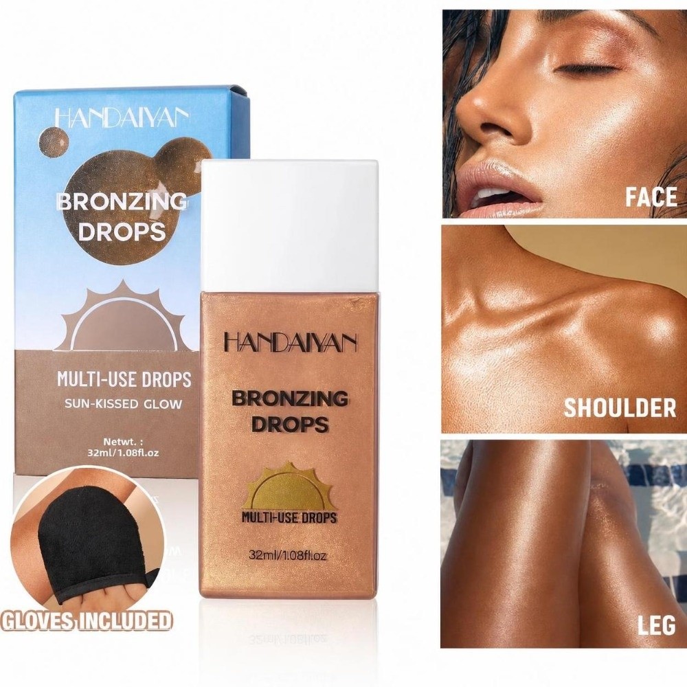 Body Shimmer Lotion - Parelmoer Glans Bronzer Vloeibare Bruiningscrème Hydraterende