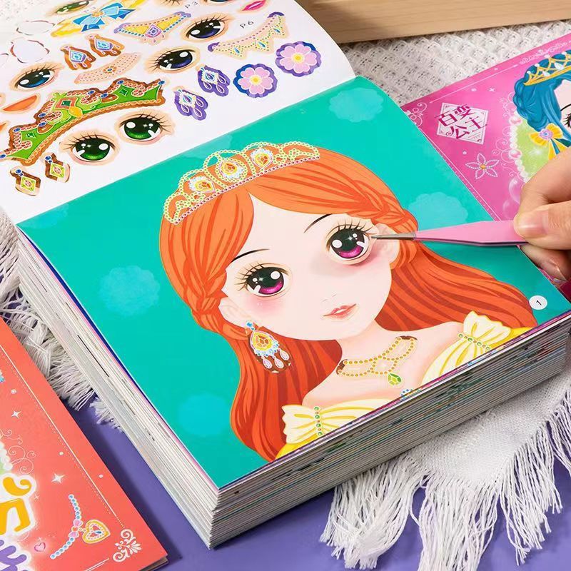 Prinsessen verkleed-stickerboe - Beauty Makeup Book recensie en prijs