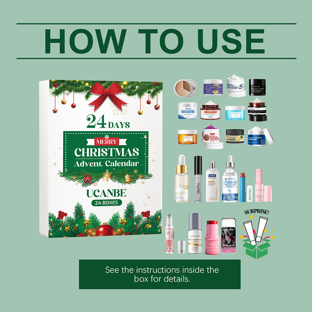 Kerst Beauty Box Schoonheid Hu - Beauty Makeup Advent Calendar recensie en prijs