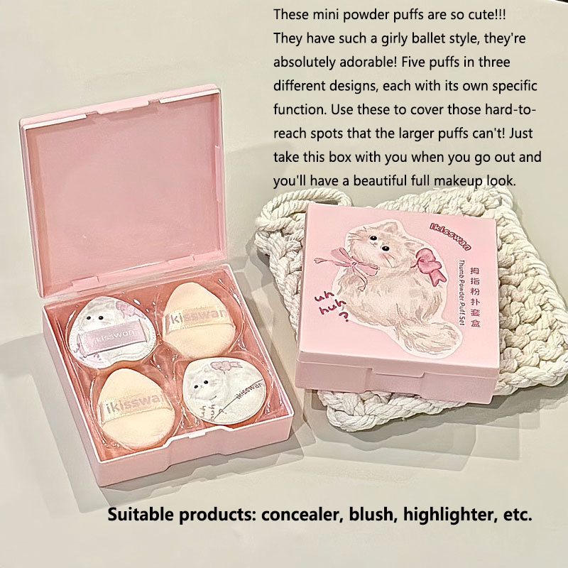 5-delige schattige mini vinger - Beauty Makeup Box recensie en prijs