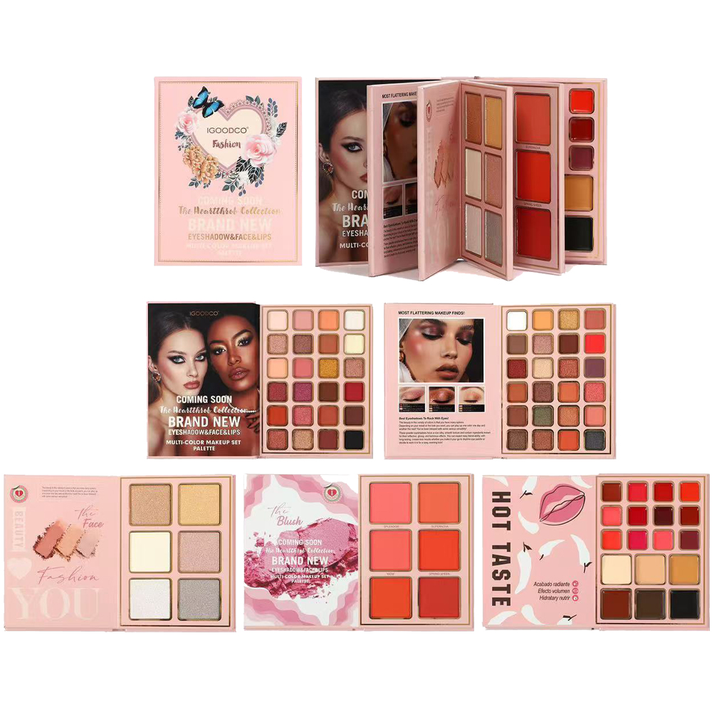 78-kleuren glitter oogschaduwp - Beauty Makeup Book recensie en prijs