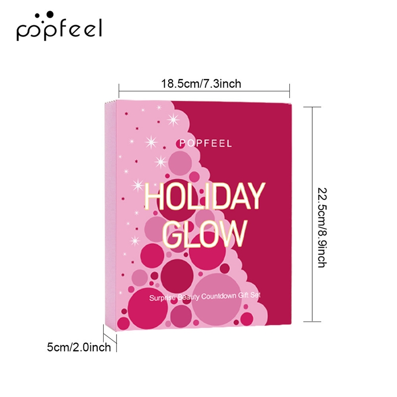 Kerstcountdown Make-up Set Lip - Beauty Makeup Advent Calendar recensie en prijs
