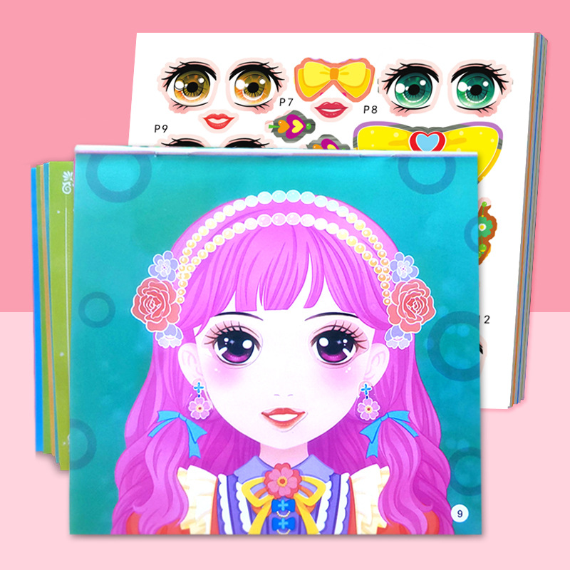 Prinsessen verkleedstickers, s - Beauty Makeup Book recensie en prijs