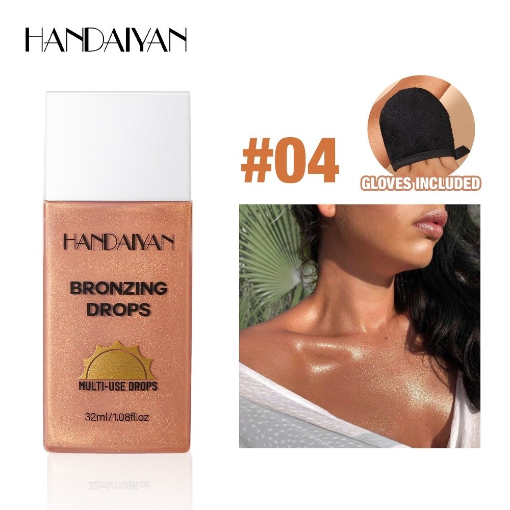 Parelmoer Glans Bronzer Vloeib - Body Shimmer Lotion recensie en prijs